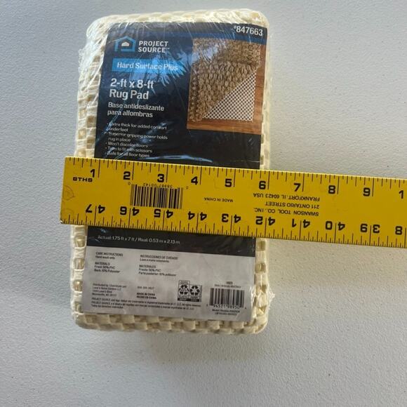 Project Source Hard Surface Plus Rug Pad 2 ft. x 8 ft. - Picture 5 of 8